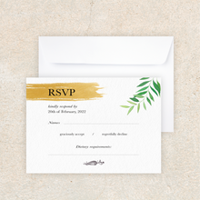Load image into Gallery viewer, Amanda RSVP Card

