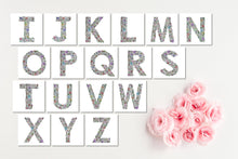 Load image into Gallery viewer, Hand-Drawn Floral Letters
