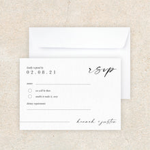 Load image into Gallery viewer, Hannah RSVP Card
