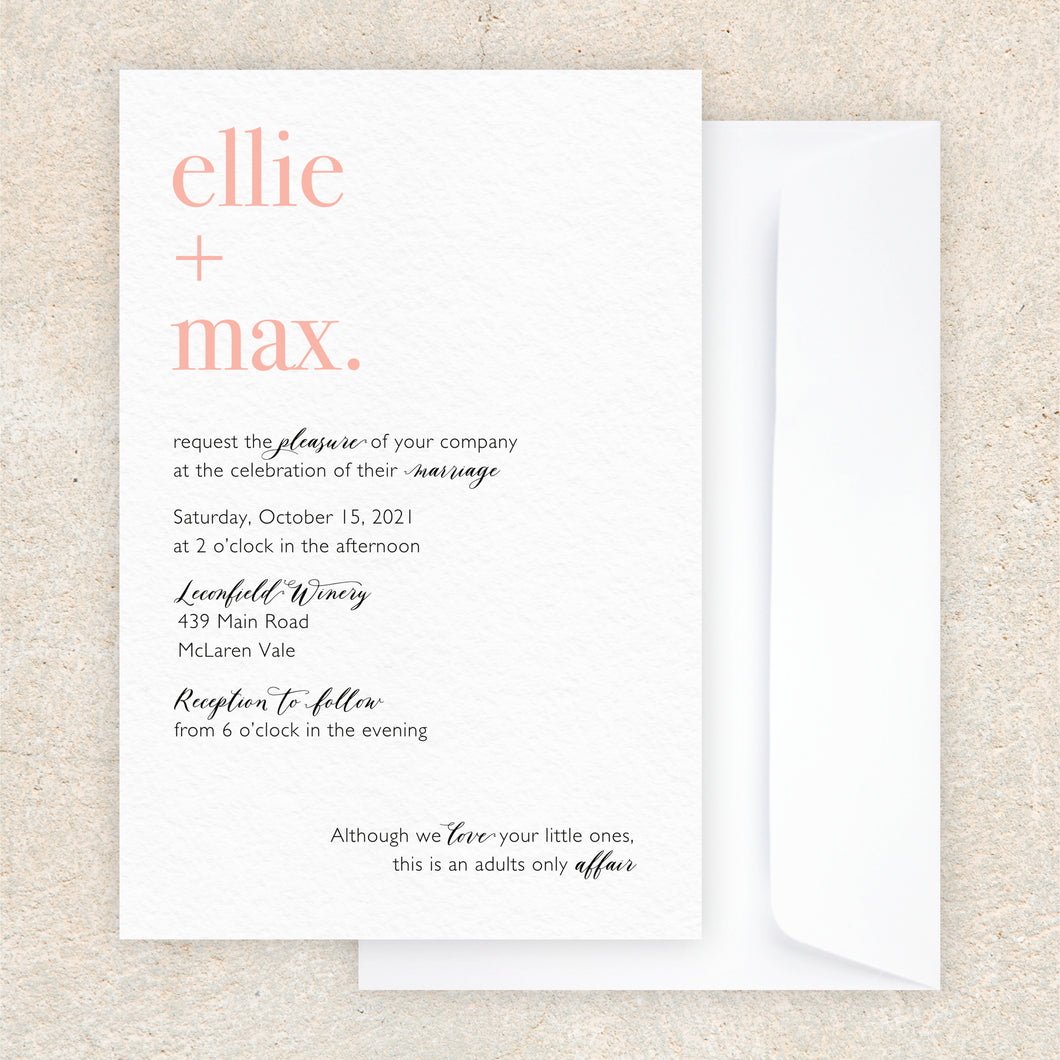 Ellie Invitation