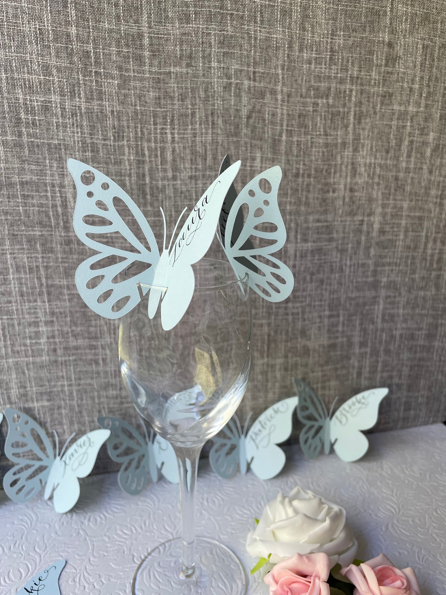 New Butterfly Place Cards
