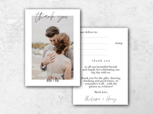 Load image into Gallery viewer, Much Love Photo Thank You Card
