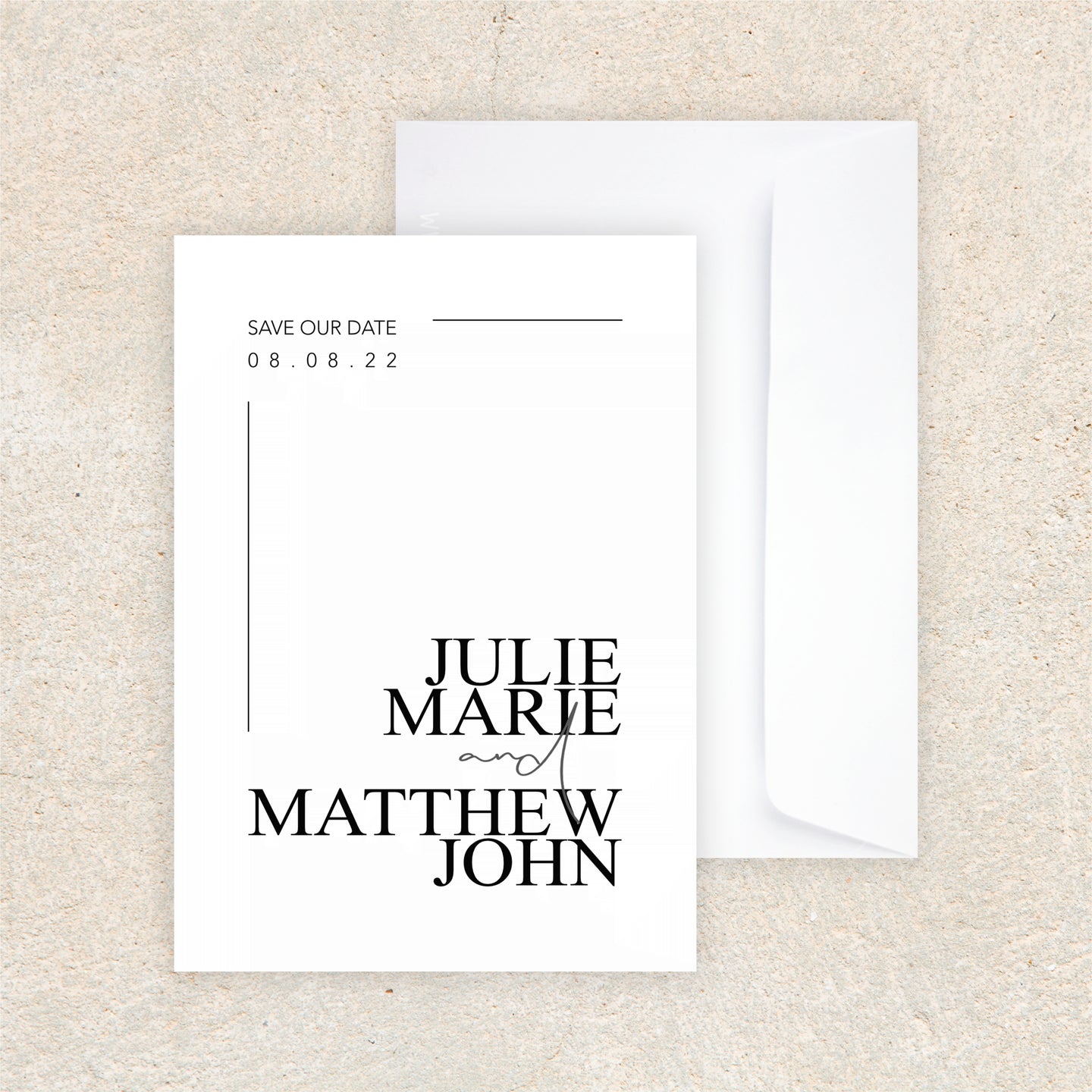 Julie Save The Date Card